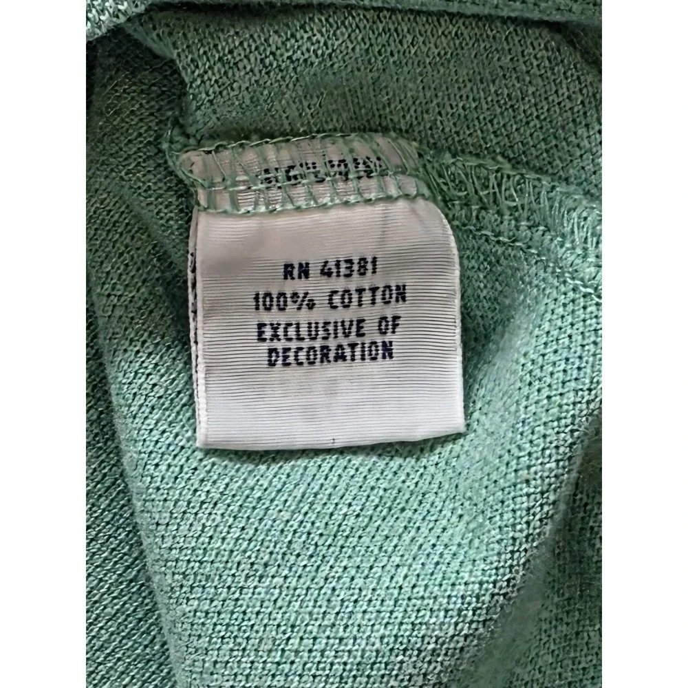 Polo Ralph Lauren Men's Light Green w Blue Pony Short Sleeve Polo Shirt. Size L